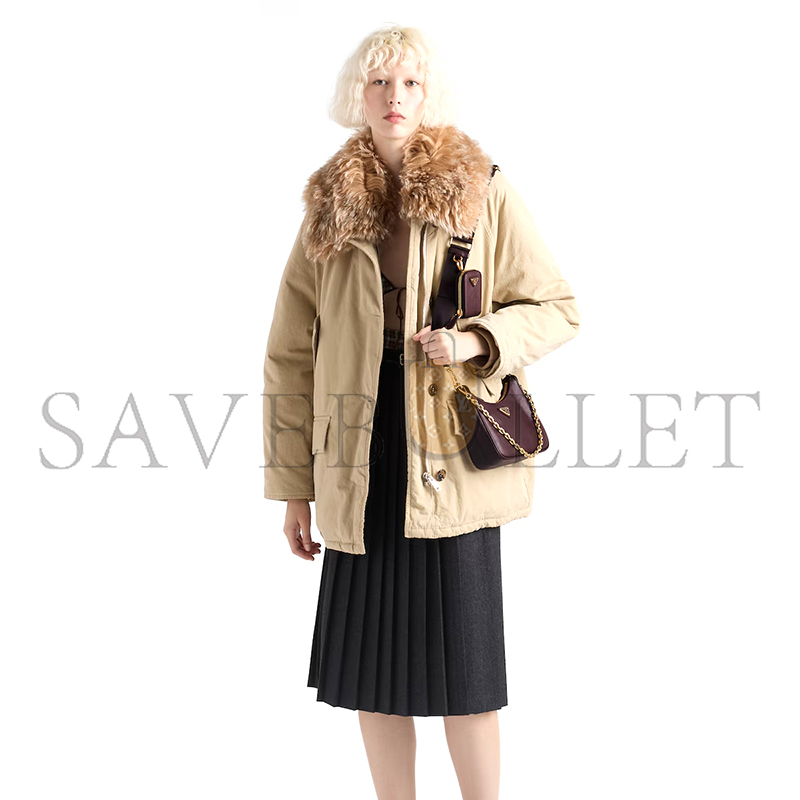 PRADA RE-EDITION 2005 SAFFIANO LEATHER BAG 1BH204 (22*18*6cm)